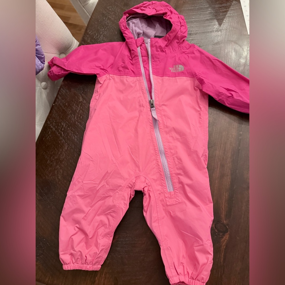 north face rain jacket infant